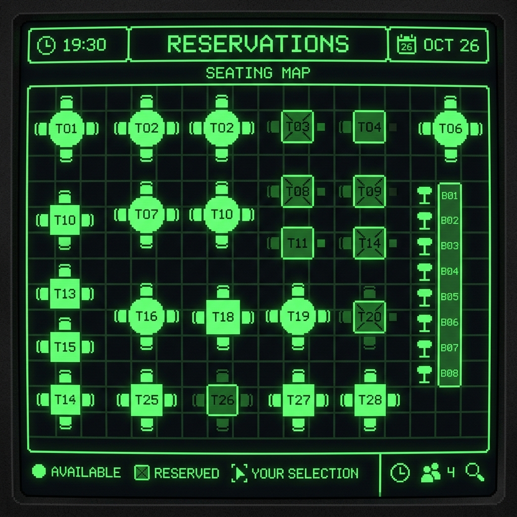 Table Booking & Reservation